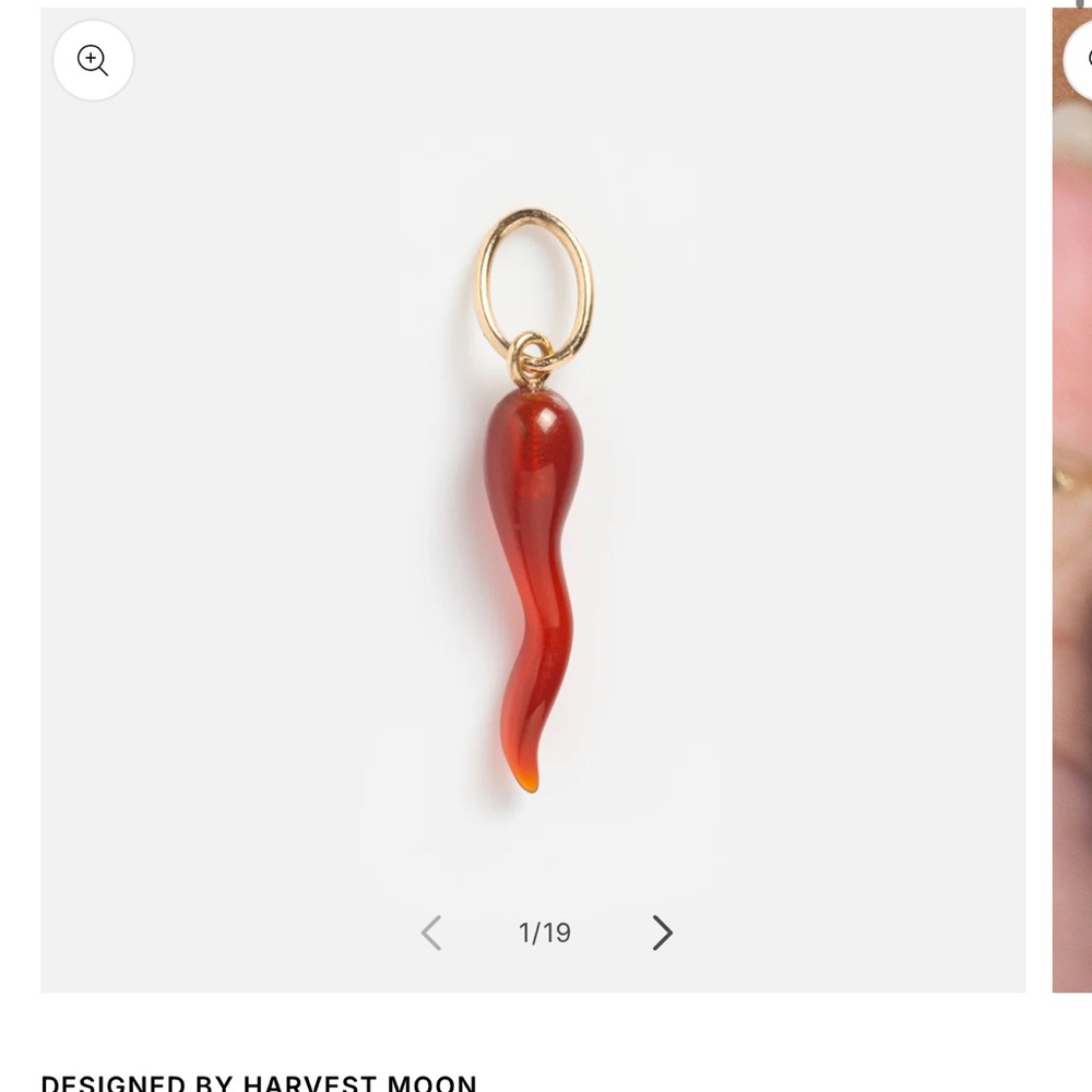9k red Italian horn
